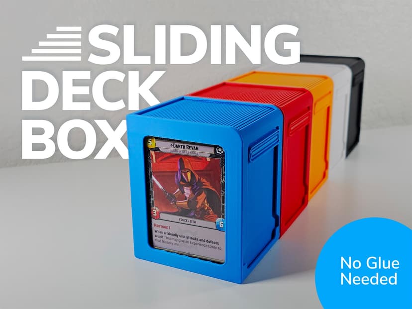 Sliding DeckBox — Black