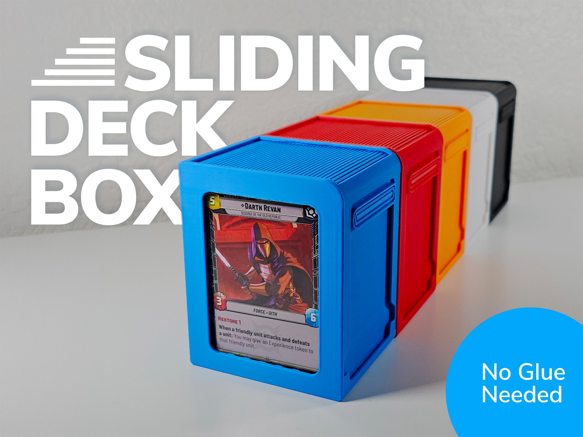 Sliding DeckBox — Black