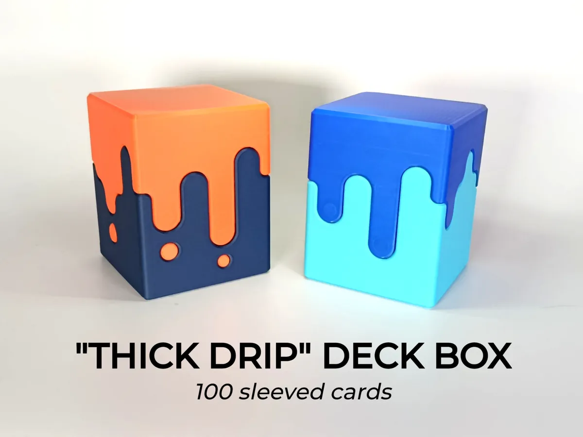 Thick Drip DeckBox — Orange